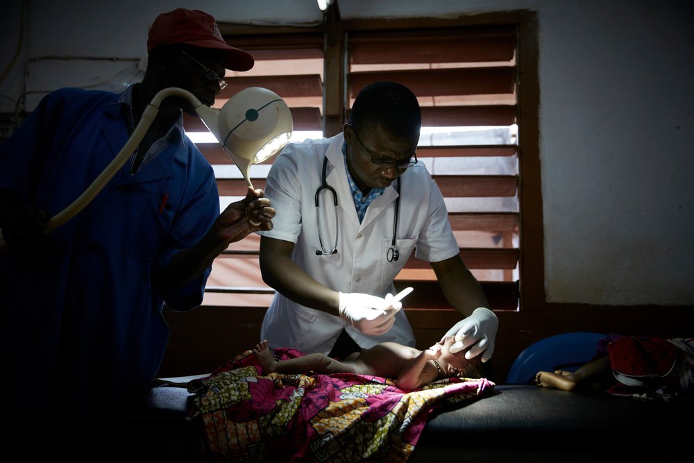 Medische hulp in de Centraal-Afrikaanse Republiek