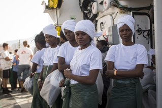 Vrouwen op aquarius