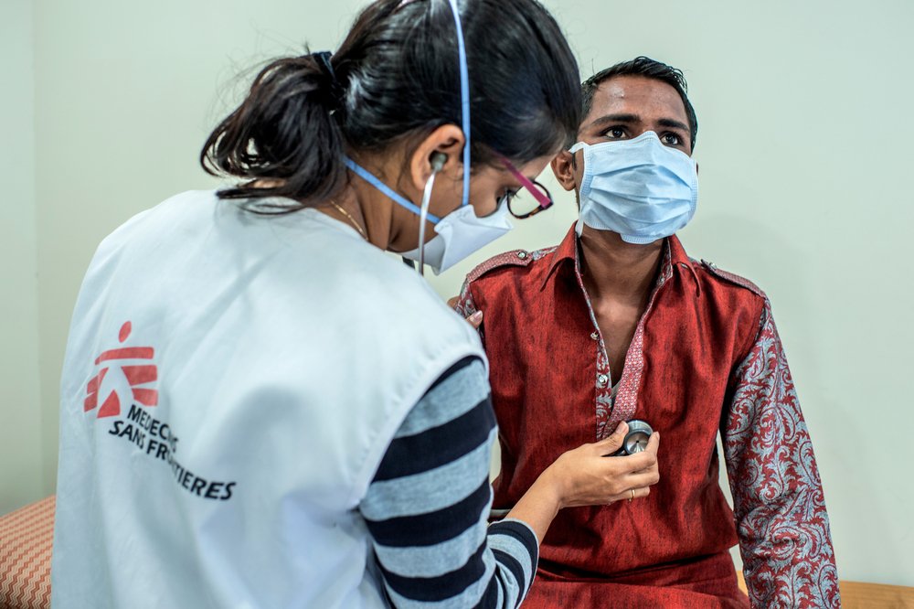 man met resistente tuberculose artsen zonder grenzen india