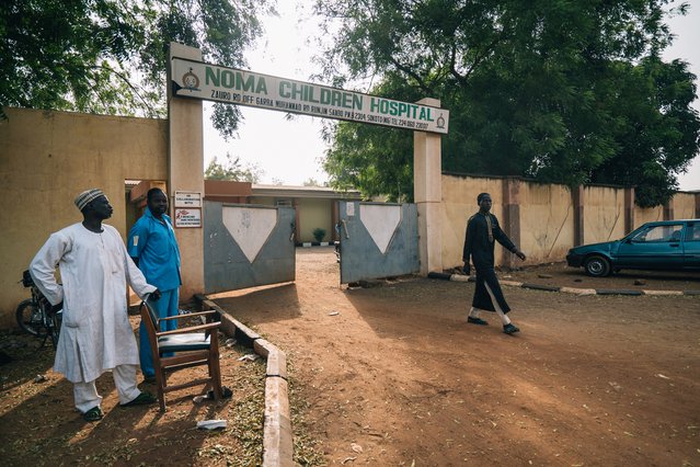 De ingang van het ziekenhuis, bestrijding noma, Nigeria | Artsen zonder Grenzen