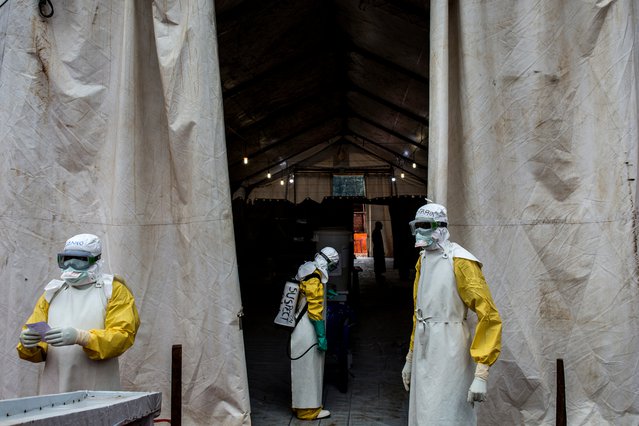 Ebola hulpverleners Artsen zonder Grenzen in DR Congo