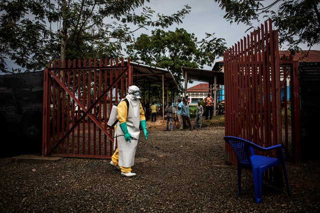 Ebolabehandelcentrum in Mangina, DR Congo