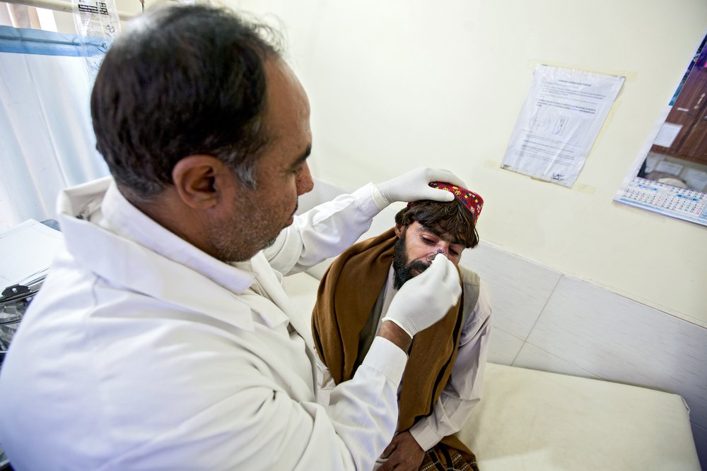 Cutaneous Leishmaniasis behandeling, Kuchlak, Pakistan | Artsen zonder Grenzen