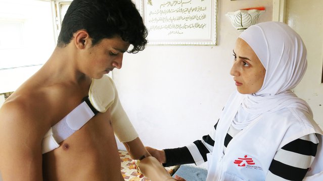 Behandeling reconstructie operatie in ziekenhuis Jordanië | Artsen zonder Grenzen