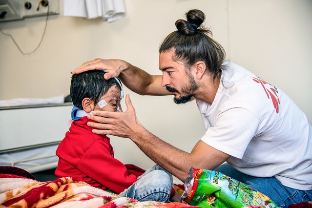 Noor revalideert in ons ziekenhuis in Amman, Jordanië.