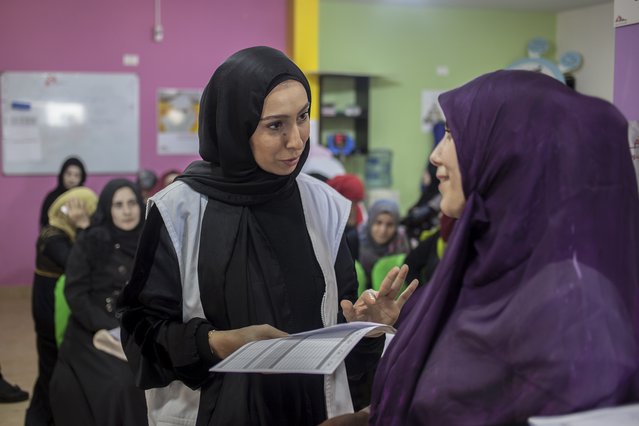 Wafaa, Midwives Supervisor at MSF’s clinic in Bourj El Barajneh camp in South Beirut