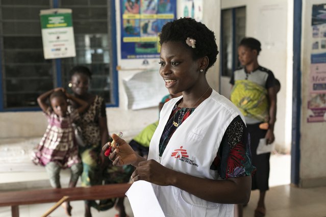 Hulpverlener Artsen zonder Grenzen in Nigeria