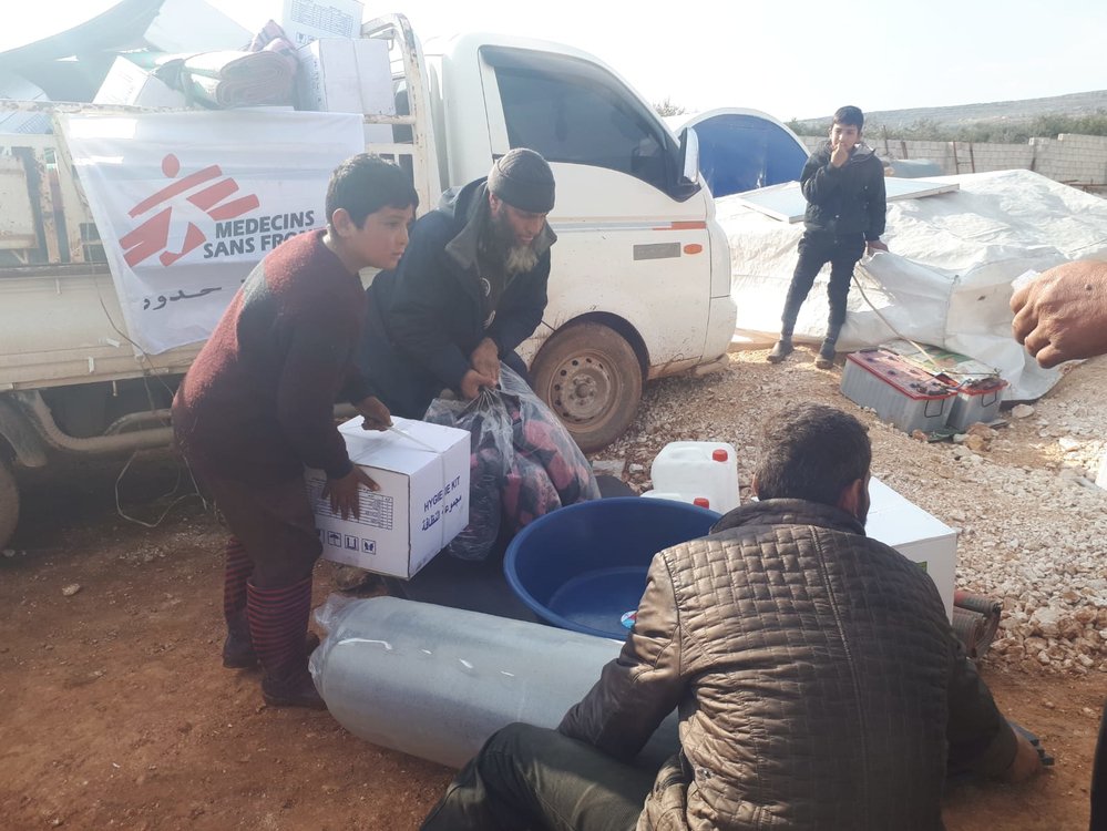 Artsen zonder grenzen in Idlib, Syrië