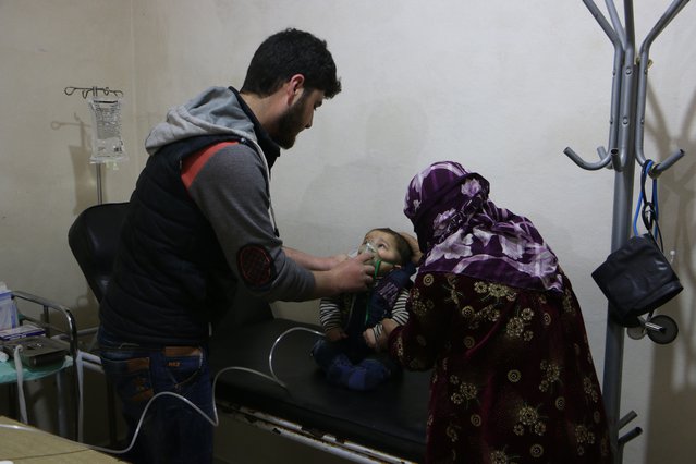 Een door ons ondersteunde kliniek in Deir Hassan-kamp, Syrie.