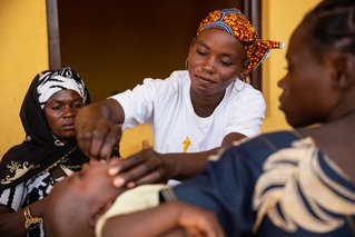 Hulpverlener Artsen zonder Grenzen in Centraal-Afrikaanse Republiek