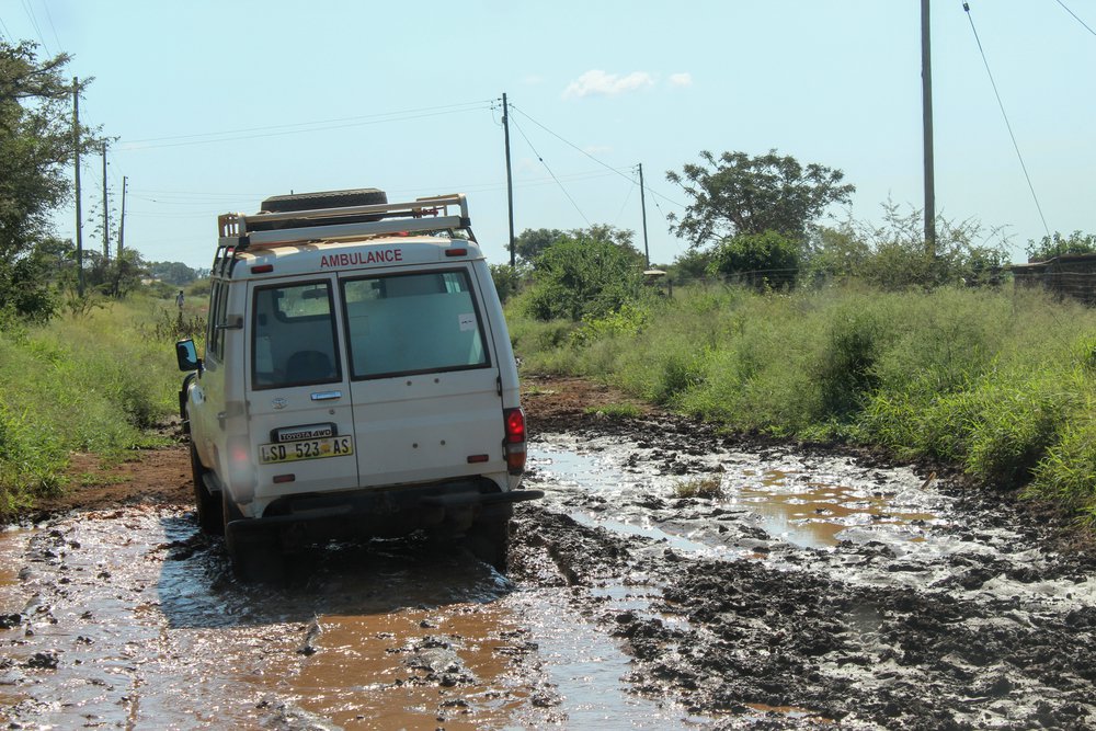 Artsen zonder Grenzen mobiele kliniek in Eswatini