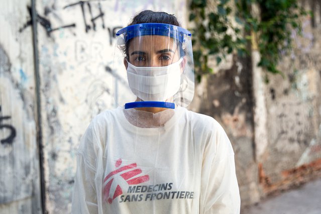 Gezondheidsvoorlichter en coördinator voor onze activiteiten Lia Gomes in Rio de Janeiro.