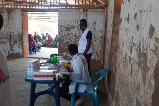artsen zonder grenzen mobiele kliniek Mozambique