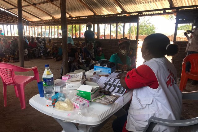 artsen zonder grenzen mobiele kliniek Mozambique