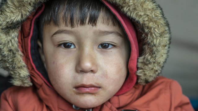 Jongetje Mohammed, 3 jaar oud, uit Afghanistan. Moria kamp, Lesbos, Griekenland | Artsen zonder Grenzen