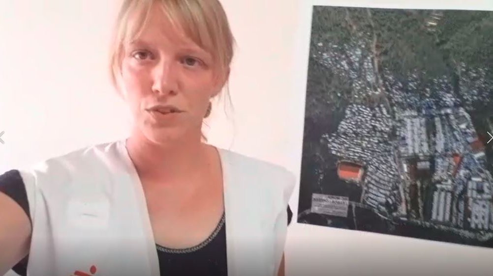 Caroline Willemen, projectcoördinator Artsen zonder Grenzen op Lesbos, Griekenland