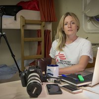 Hannah Bowman reddingsschip Ocean Viking verhalen geredden