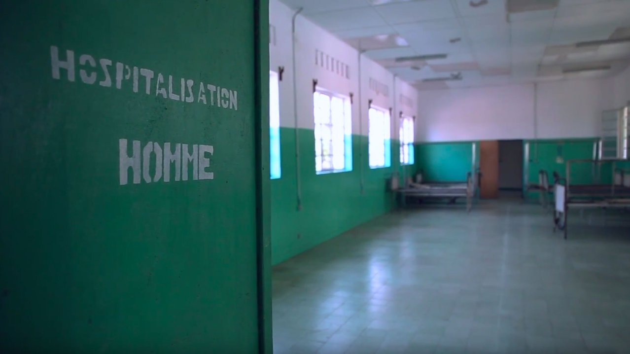 Ziekenzaal in DR Congo
