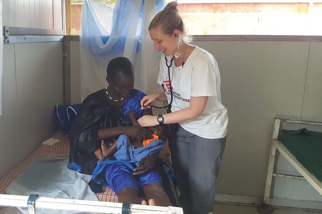 Verpleegkundige Suzanne Doeland in Zuid-Soedan