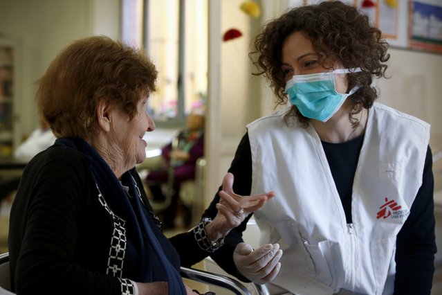 artsen zonder grenzen hulpverlener verzorgingscentrum italie