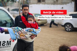 Artsen zonder Grenzen helpt in Gaza