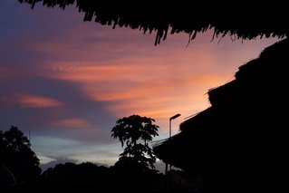 Zonsondergang in Zuid-Soedan © Ayla Emmink/MSF