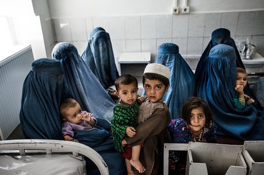 Vrouwenafdeling Boost ziekenhuis Afghanistan