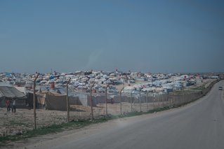 Kamp Al Hol in Syrië