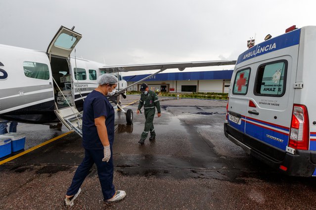 ambulance en medisch luchttransport corona brazilie