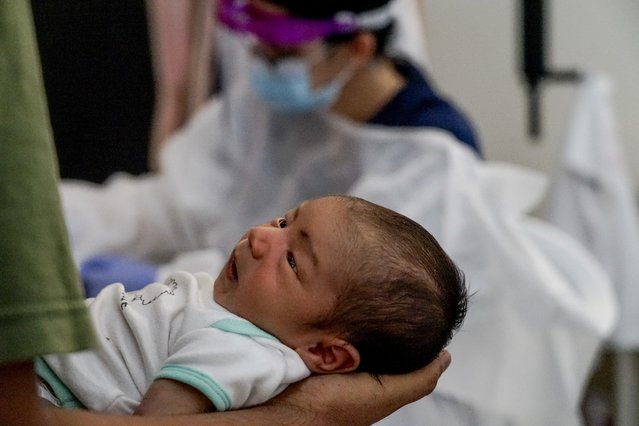 baby rook en traangas ingeademd noodkliniek artsen zonder grenzen