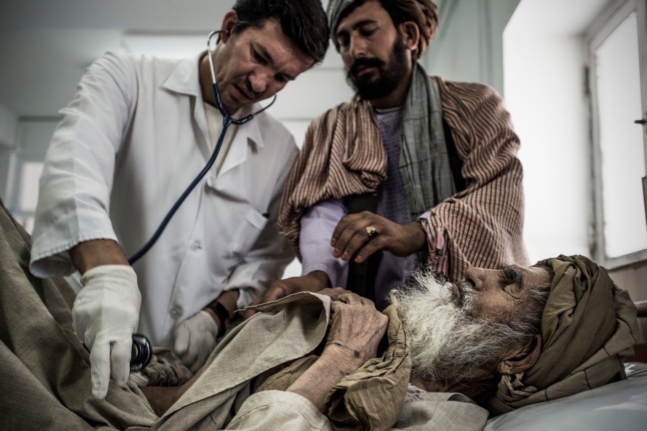 Eerste Hulp Boost-ziekenhuis in Lashkar Gah, Afghanistan