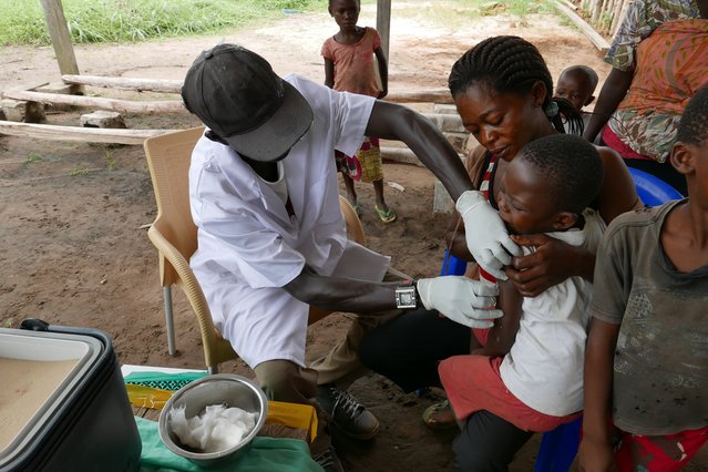 Vaccinatiecampagne mazelen in DR Congo