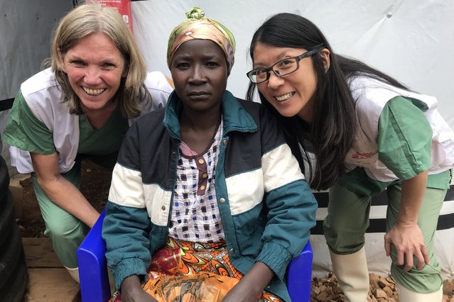 Ebola-overlever dr congo | hulpverleners Artsen zonder Grenzen