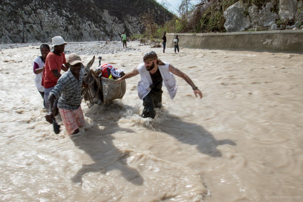 Hulp na verwoestende orkaan Matthew in Haïti