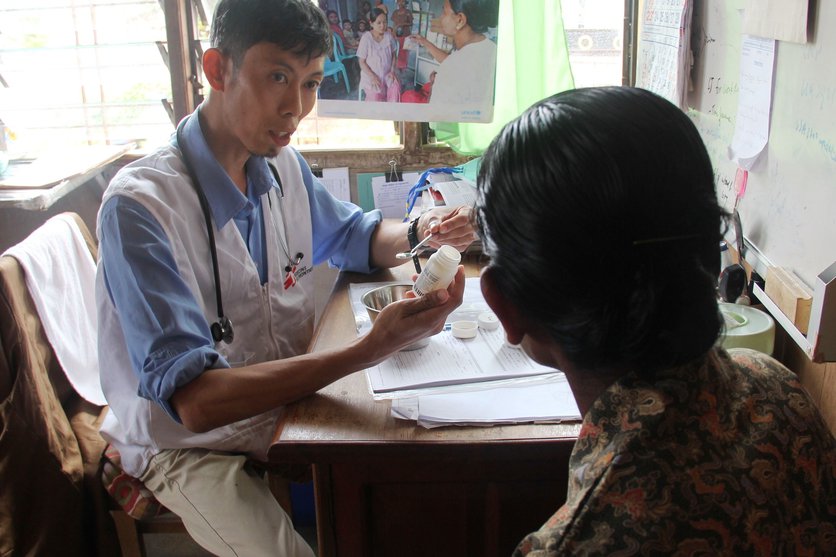 hiv-patient artsen zonder grenzen myanmar