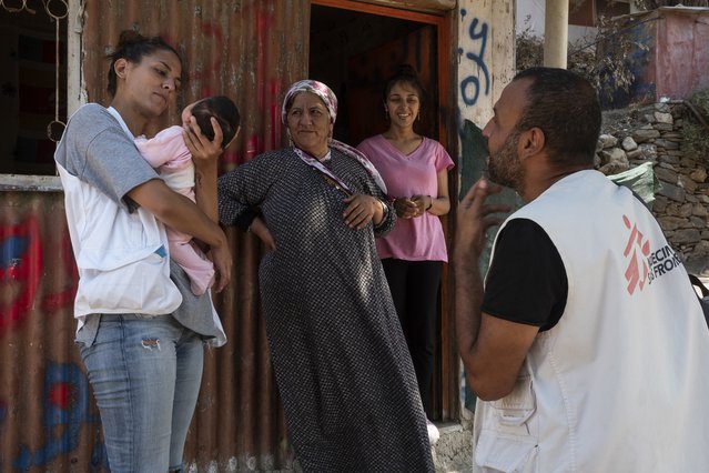 hulpverleners artsen zonder grenzen kamp vathy samos