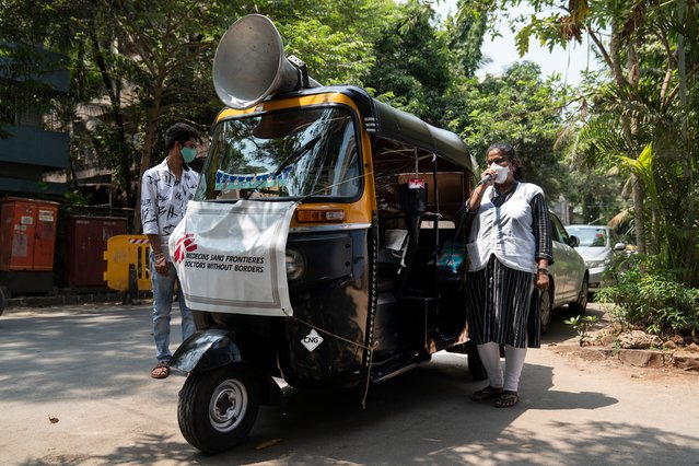 Gezondheidsvoorlichters in Mumbai