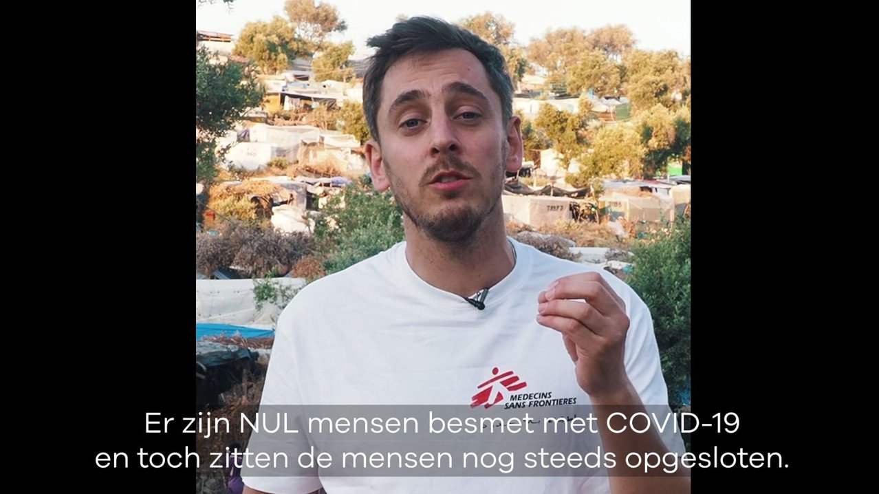 Een medewerker van Artsen zonder Grenzen vertelt over de situatie in Kamp Moria.