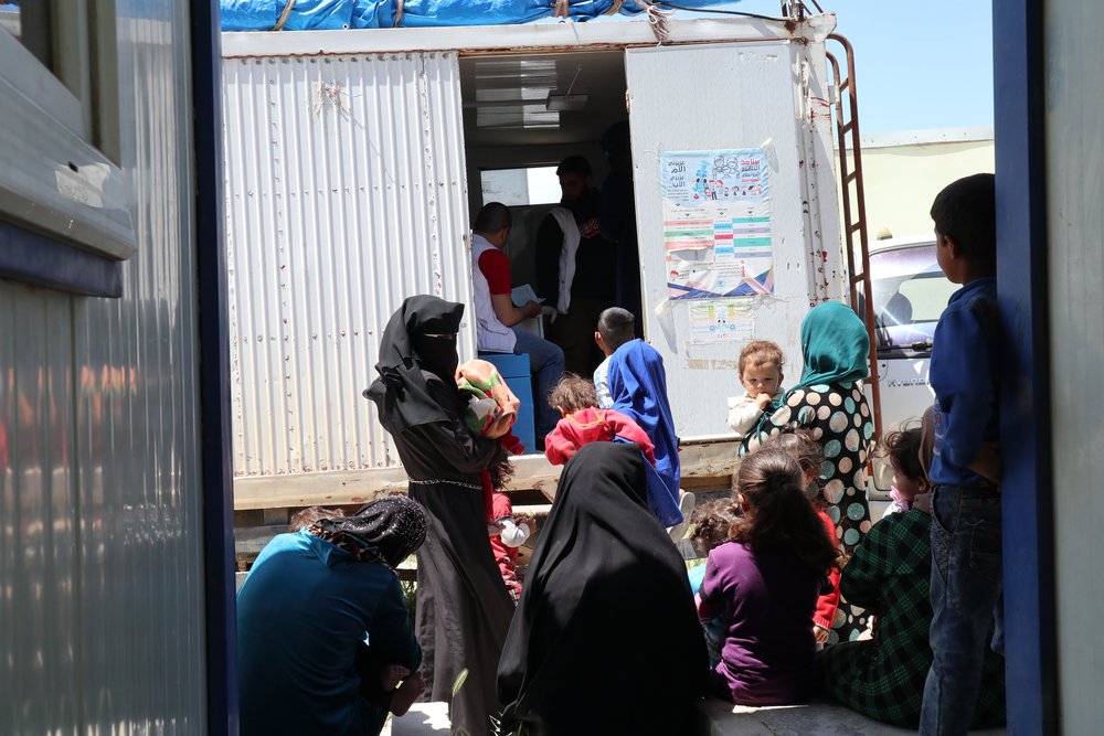 Mobiele klinieken Artsen zonder Grenzen Syrie