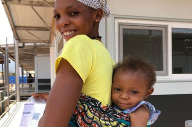 The first little lady of Kenema Hospital