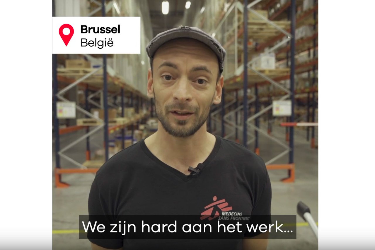 Video voorbereiding hulpzending cycloon Idai
