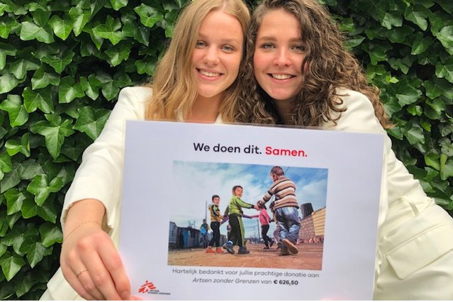 Doneeractie Danique en Femke